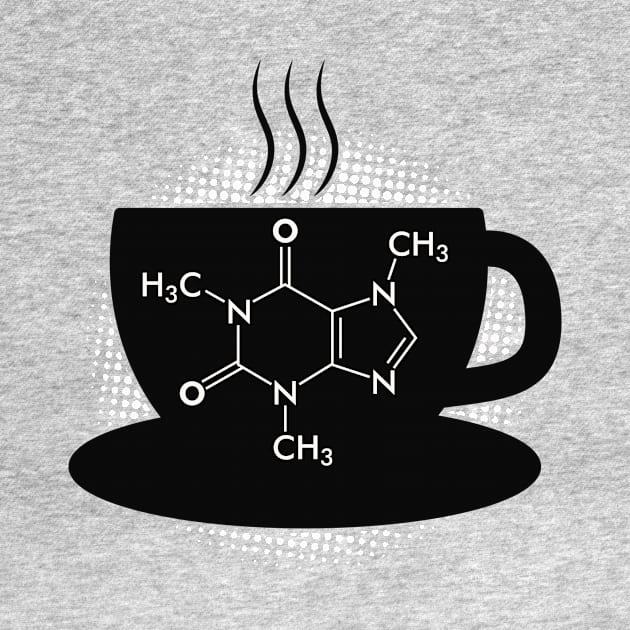 Chemistry Caffeine Molecule by Shiva121